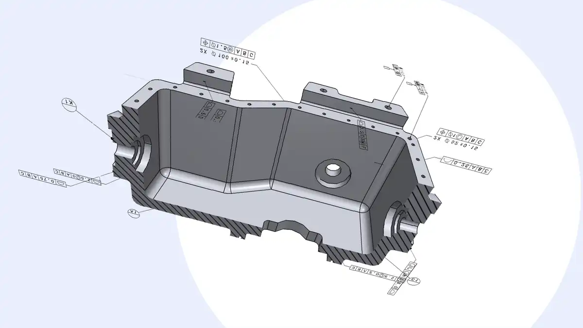 CAD Exchanger supporting graphical PMI from CATIA