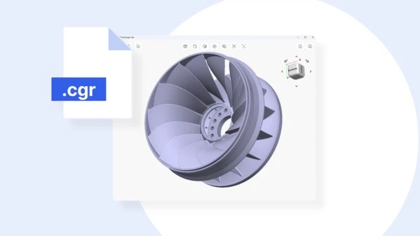 Import of Catia Graphical Representation in CAD Exchanger