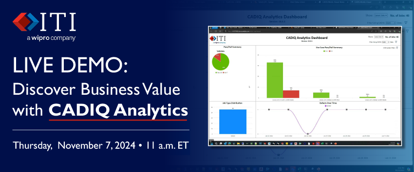 CADIQ Analytics webinar