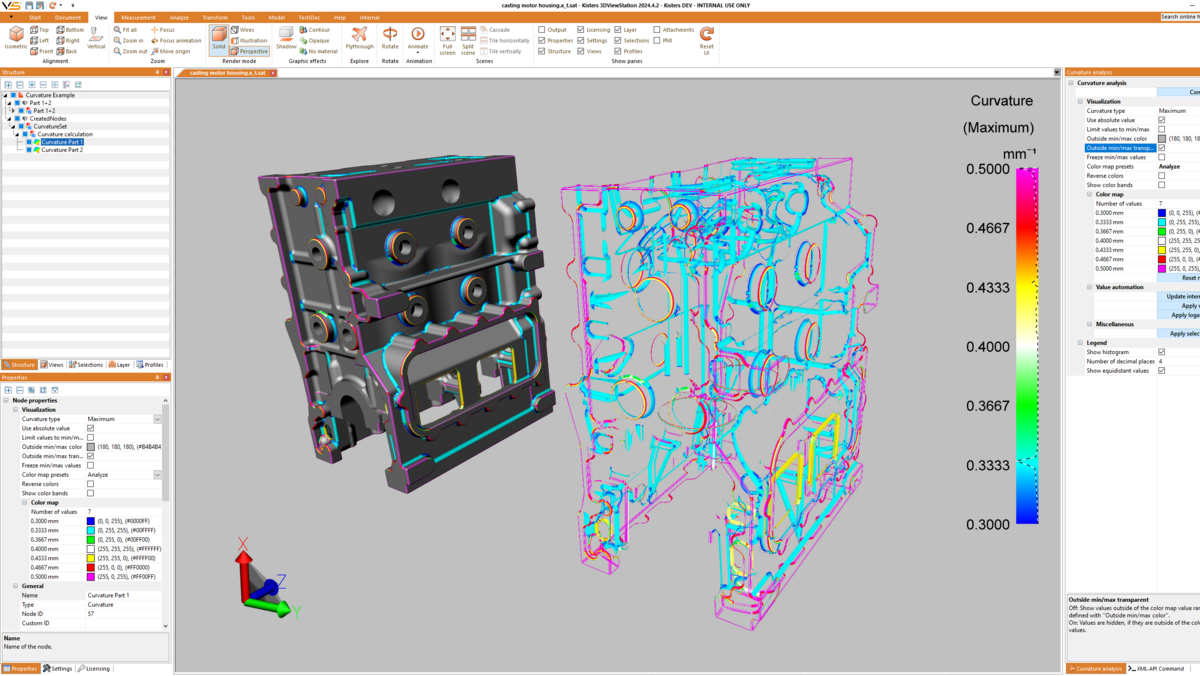 Thermal edges: hide irrelevant objects from 3DViewStation v2024.3